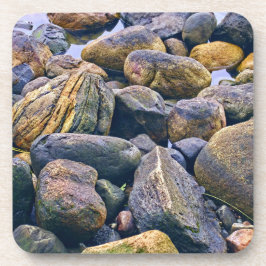 Porta-copo Pedras coloridas