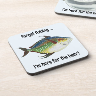 Porta-copo Peixe Opah Tropical, Animal Aquático Marinho Vinta