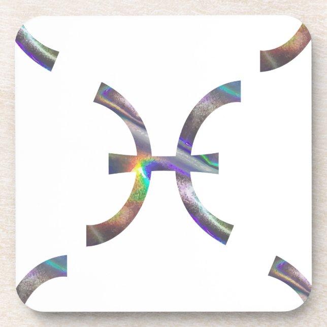 Porta-copo peixes hologramas (Frente)