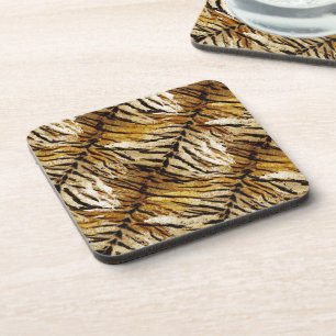 Porta-copo Pele de tigre, na moda, tigre, riscado, impressão
