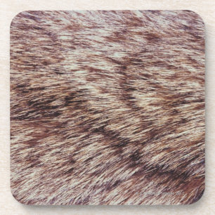 Porta-copo Pele do lince