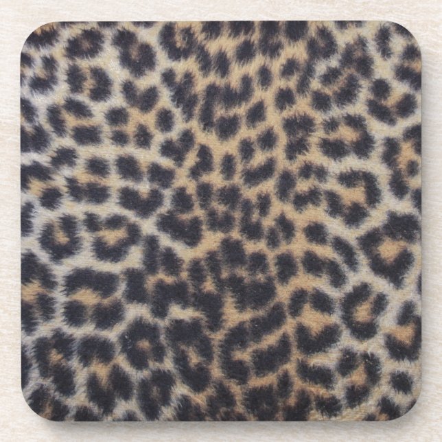 Porta-copo Pele-leopardo (Frente)