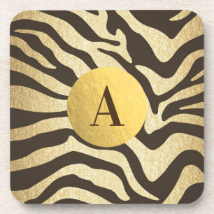 Porta-copo Peles de Animais Estampa de Zebra Pele Glam Modern