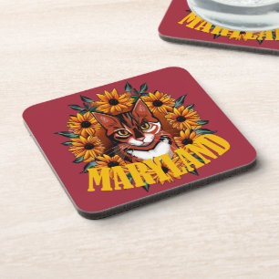 Porta-copo Pelo Amor Do Gato Malhado De Maryland 