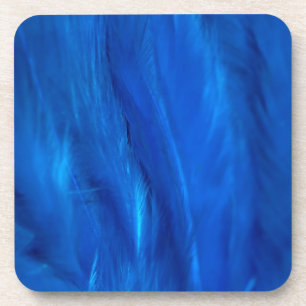 Porta-copo Penas Azuis do Céu e para Baixo