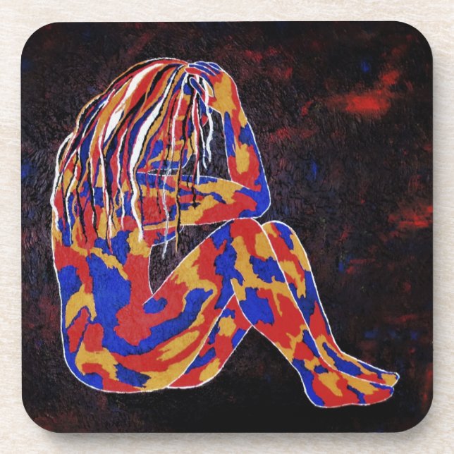 Porta-copo Pensamento Profundo (Frente)