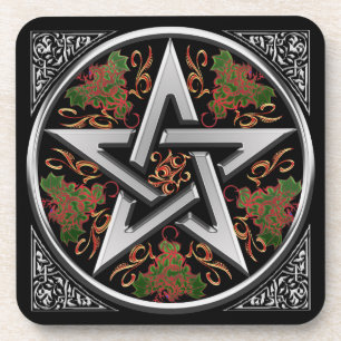 Porta-copo Pentagram celta do dragão