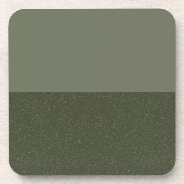 Porta-copo Penteadeira Verde Split Moss – Design Personalizad (Frente)