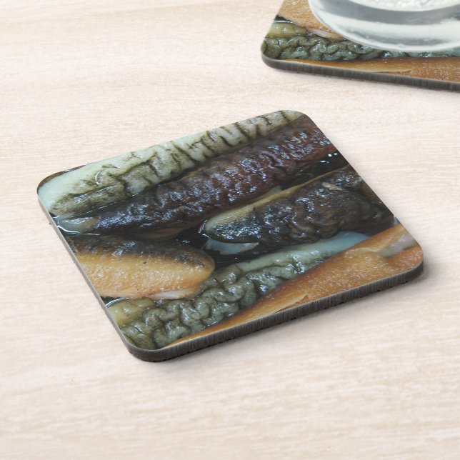 Porta-copo Pepino do Mar ... Comida do Mercado Yaowarat (Left Side)