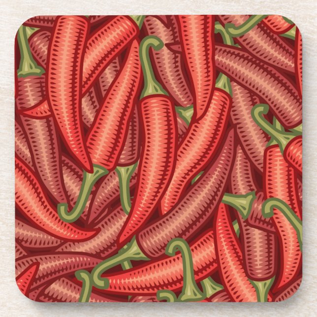 Porta-copo Peppers Chili (Frente)