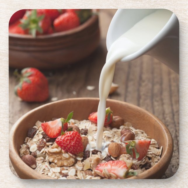 Porta-copo Pequeno almoço saudável (Frente)