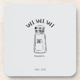 Porta-copo Perdeu o agitador de sal - achou