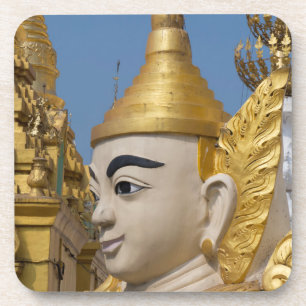 Porta-copo Perfil da Estátua de Buda