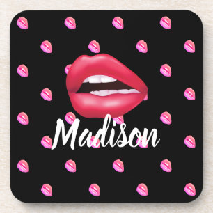 Porta-copo Personalizado de Bela Bela Makeup Lipstick Mouth