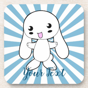 Porta-copo Personalizado de Hug do Coelhinho de Kawaii
