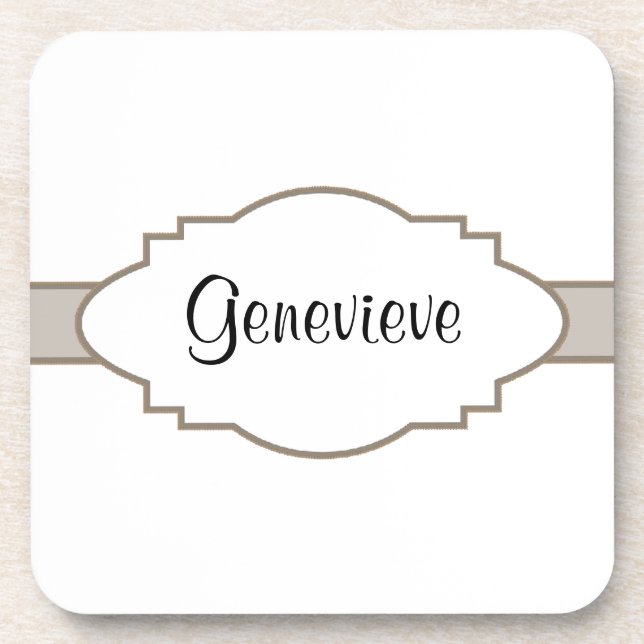 Porta-copo Personalize! Nameplate (Frente)