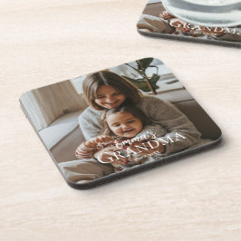 Porta-copo Personalized Photo & Custom Text Grandma Since -
