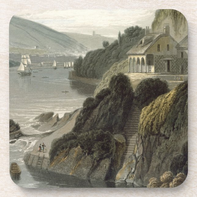 Porta-copo Perto de Kingswear, no dardo, Devon, do volume VI (Frente)