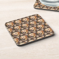 Pet Photo Pattern Dog Brown