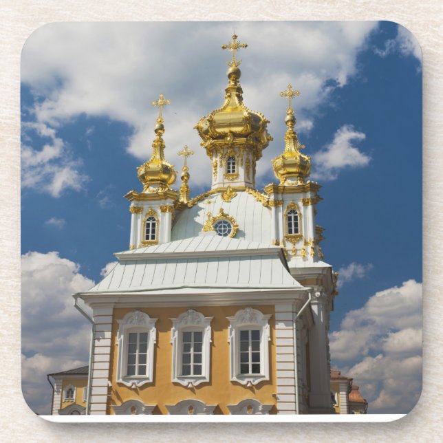 Porta-copo Peterhof, Grande Palácio, ala da capela (Frente)