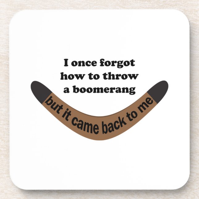 Porta-copo Piada de Boomerang (Frente)