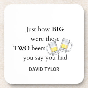 Porta-copo Piada policial, que tamanho...