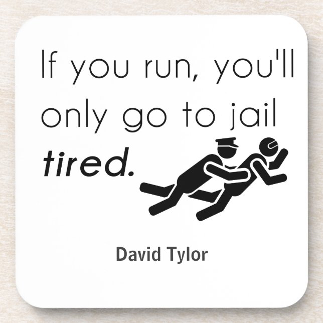 Porta-copo Piadas Cops (Frente)