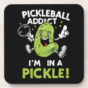 Porta-copo Pickleball-Engraçado
