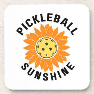 Porta-copo Pickleball sol