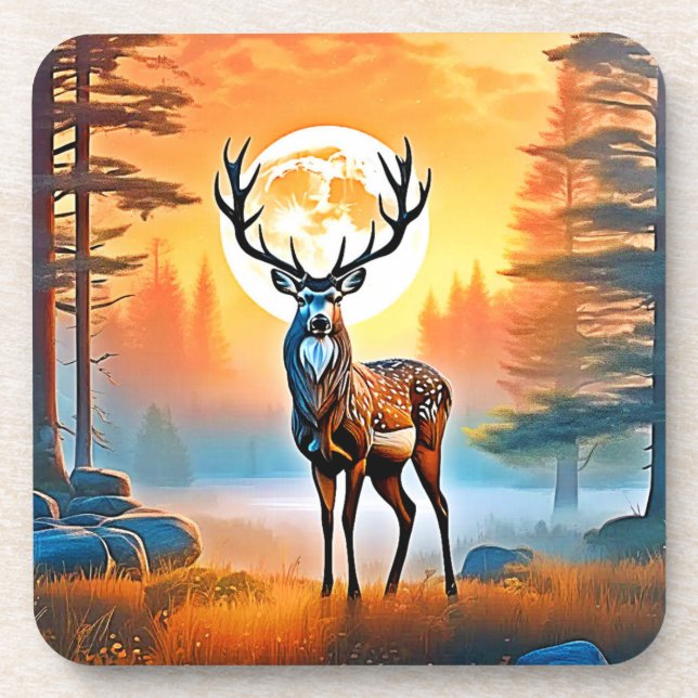 Porta-copo Pico de Crivo ouro (Frente)