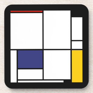 Porta-copo Piet Mondrian, Tableau 1
