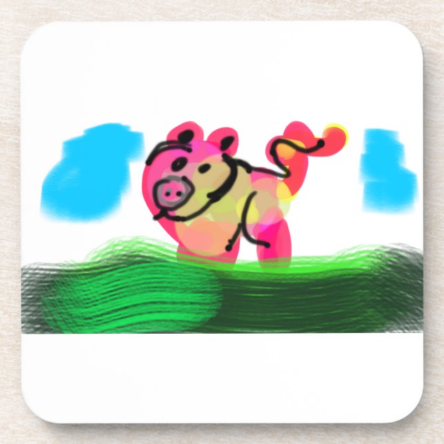 Porta-copo Pig spring  (Frente)