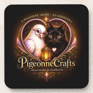 Porta-copo PigeonneCrafts FeitoComAmor 