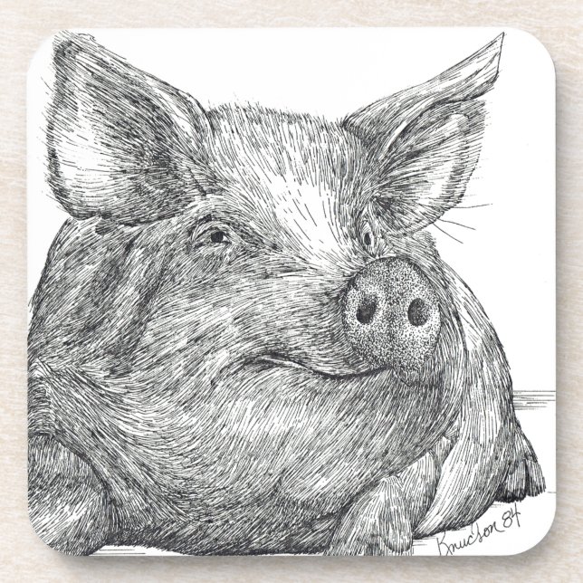 Porta-copo Piglet (Frente)