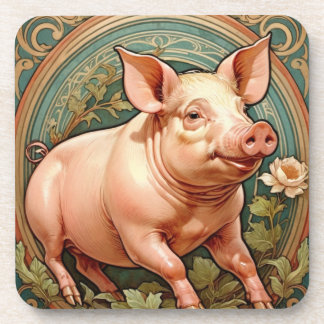 Porta-copo Piglet Coaster