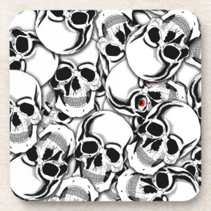 Porta-copo Pilha de Skulls Red Eye ID222