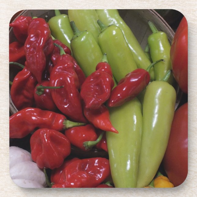Porta-copo Pimentos Chili (Frente)