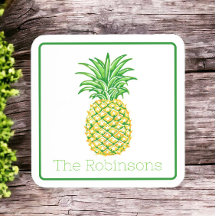 Pineaaple Amarelo de pré-disquete personalizado