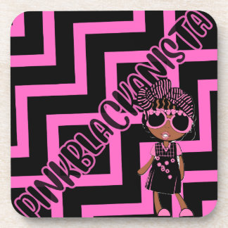 Porta-copo pinkblackanista