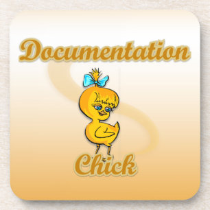 Porta-copo Pintinho de documentação
