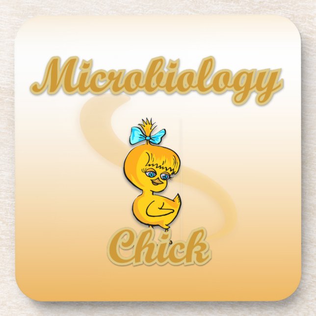 Porta-copo Pintinho de microbiologia (Frente)