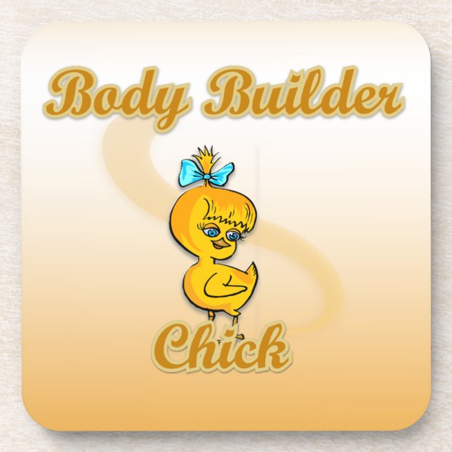 Porta-copo Pintinho do Body Builder (Frente)