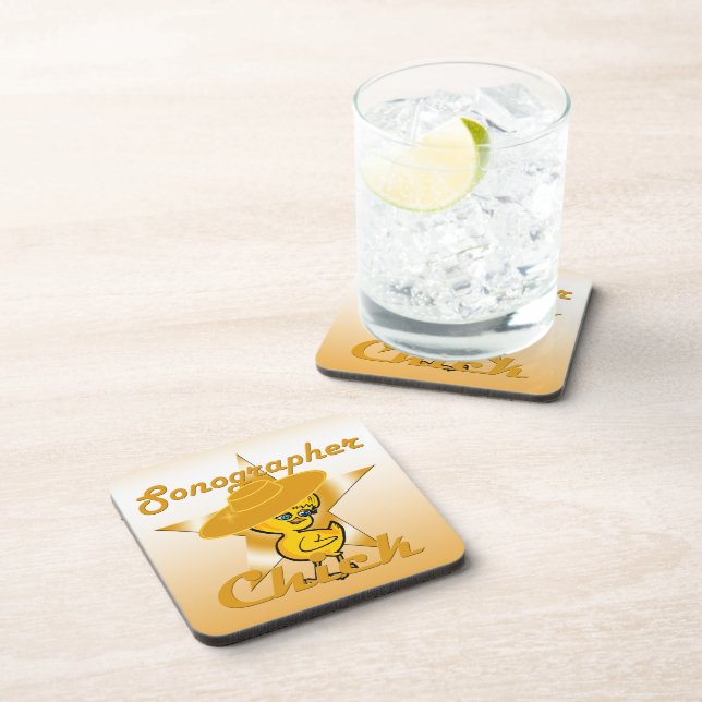 Porta-copo Pintinho Sonógrafo nº 10 (Lado Direito)