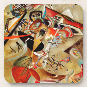Porta-copo Pintura de Abstrato de Composição Kandinsky
