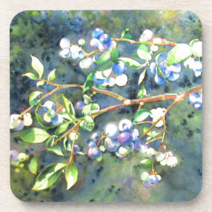 Porta-copo Pintura de aquarela elegante