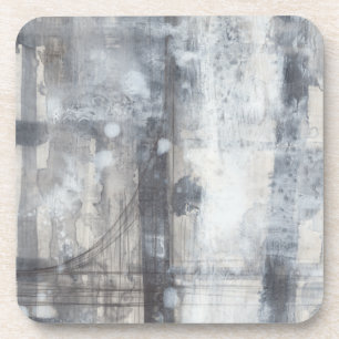 Porta-copo Pintura de Cinza Contemporânea