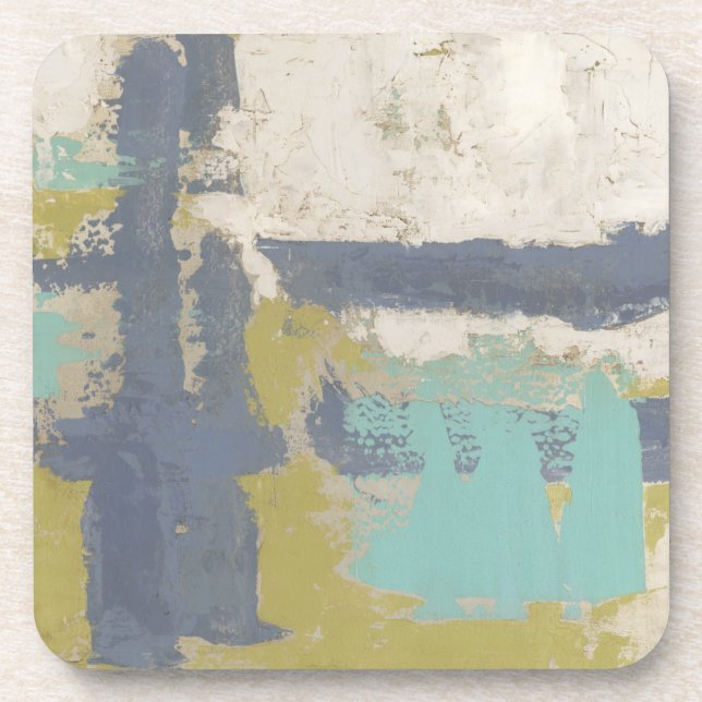 Porta-copo Pintura de expressão livre moderna (Frente)