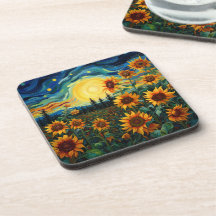 Pintura de Girassóis de Van Gogh