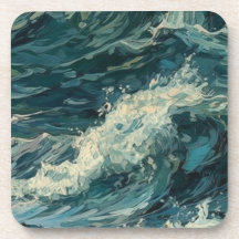 Pintura do Ocean Whitecaps