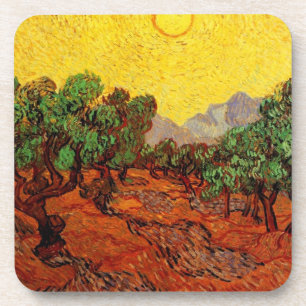 Porta-copo Pinturas de árvores de Vincent van Gogh